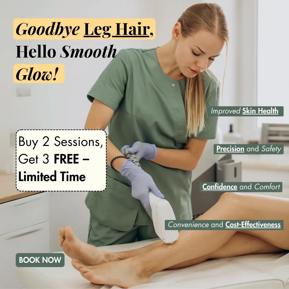 LEGS LASER HAIR REMOVAL IN DELHI NOW BEST SKIN CLINIC PARADISE WELLNESS LIMITED TIME OFFER